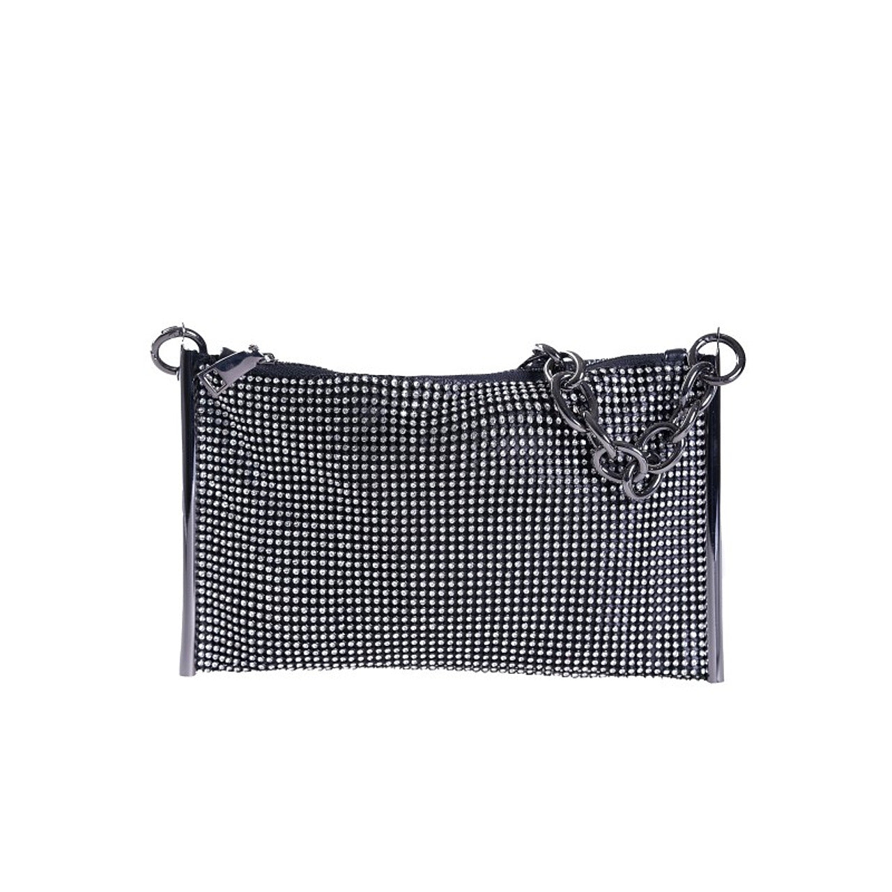 Crystal Mesh Evening Clutch