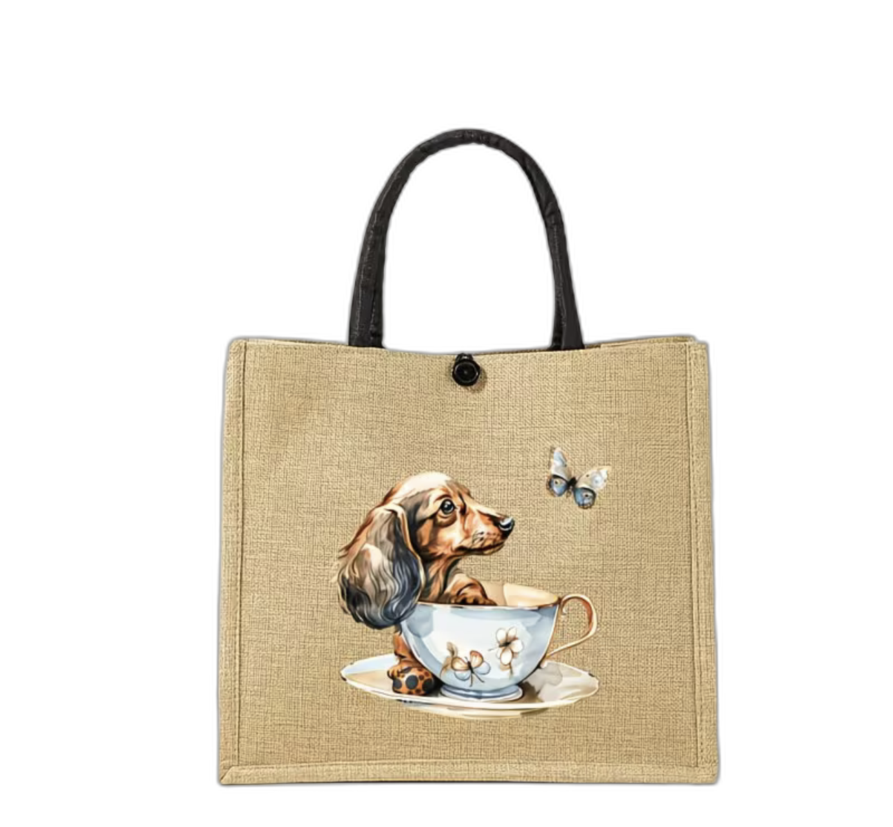 Dachshund Tote, Teacup Edition