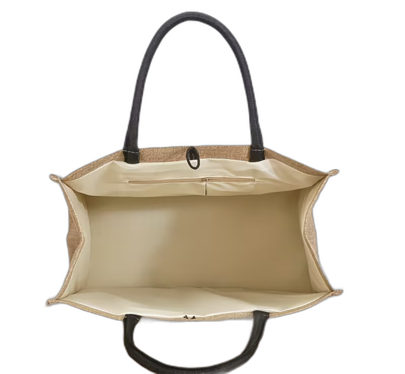Natural Linen Tote, Beach Edition