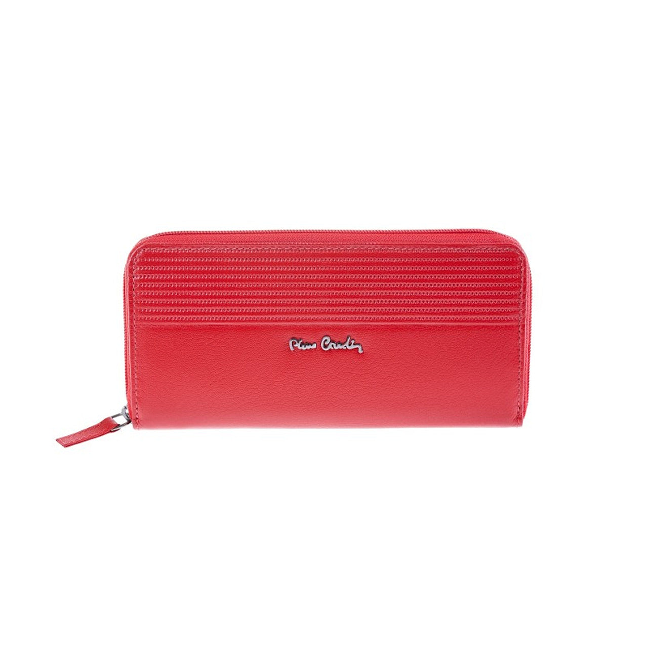 Red Metal-Logo Wallet