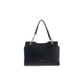 Black Chain-Handle Shoulder Bag